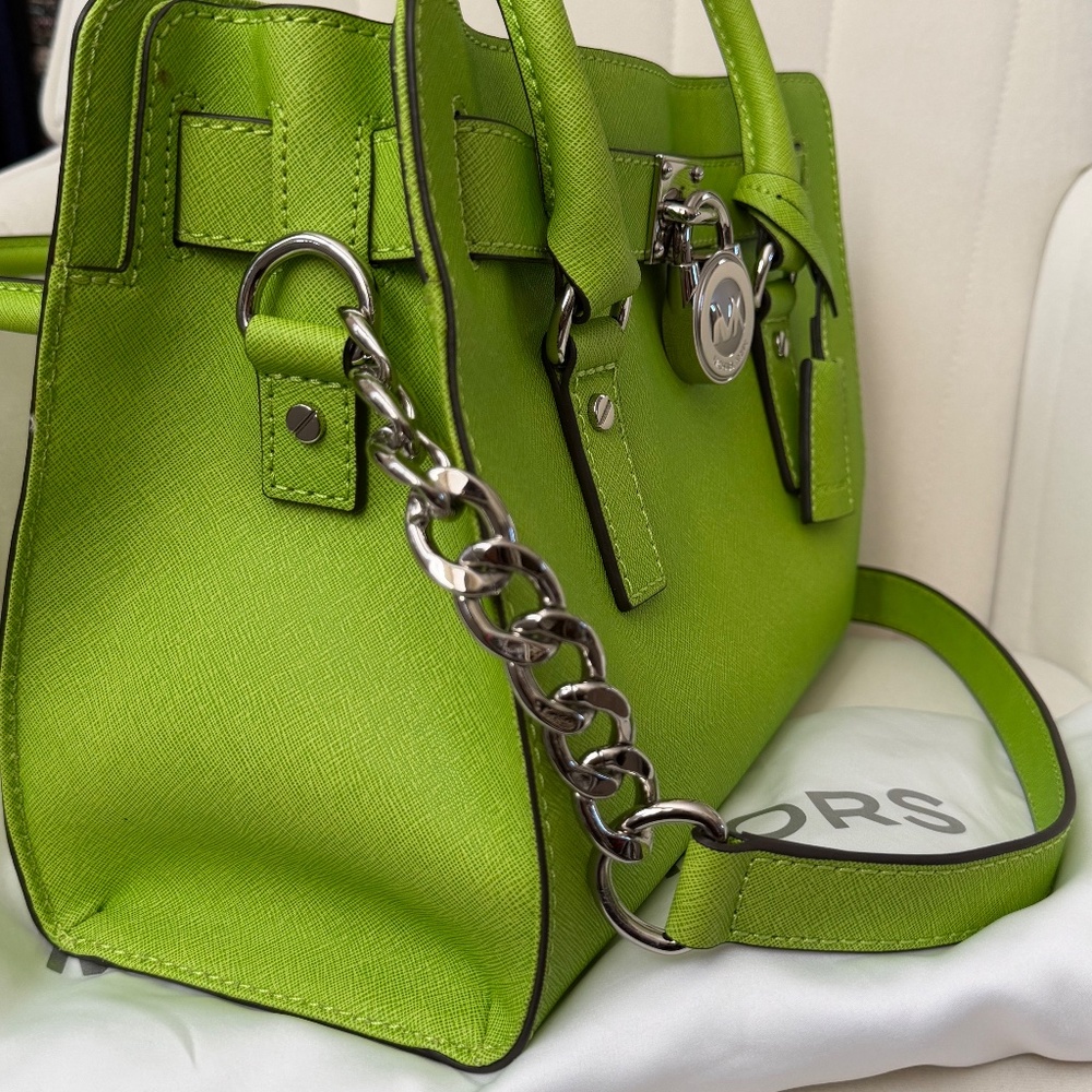 Michael Kors Green Bag - Picture 2 of 4
